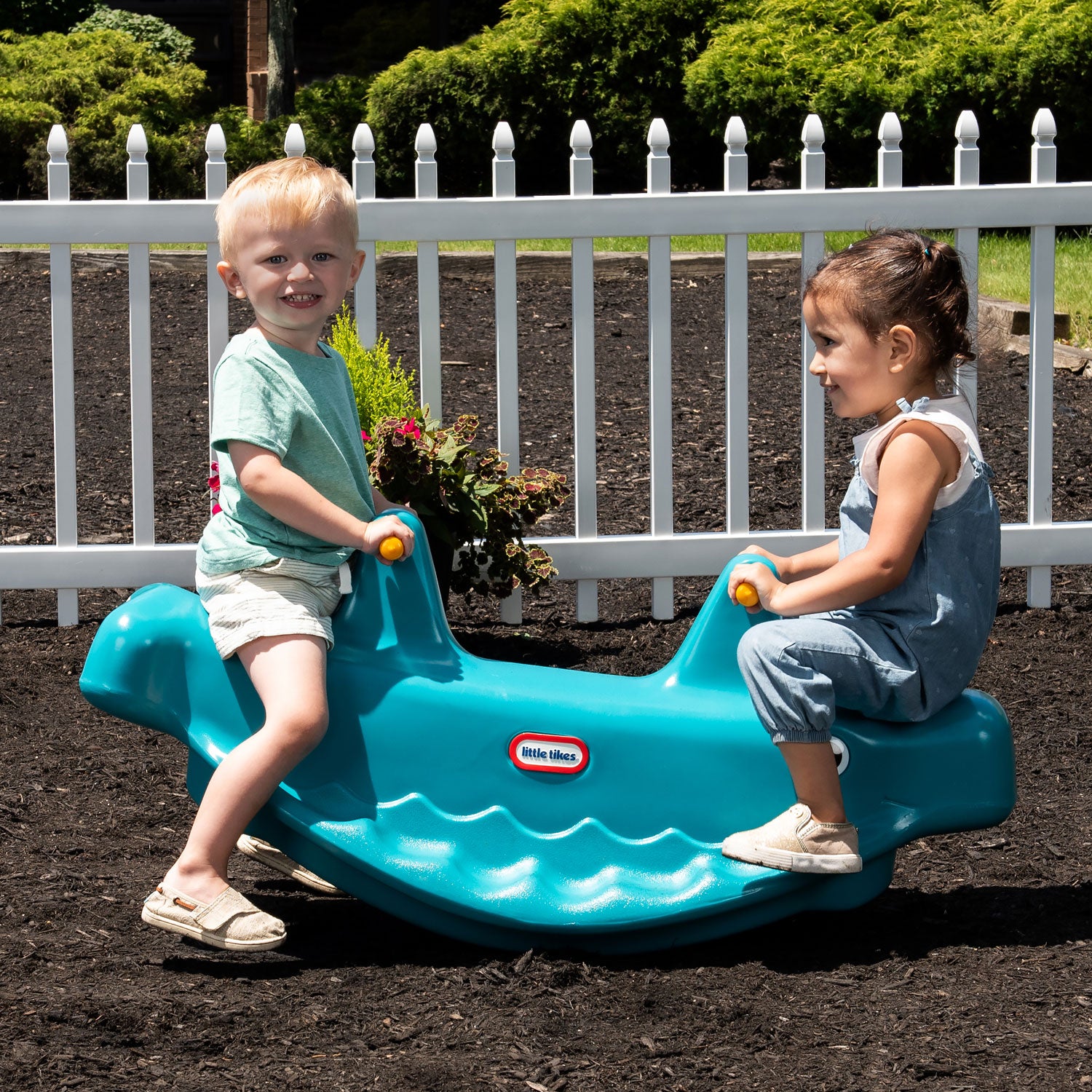 Little Tikes Whale Teeter Totter - Blue - Image 4