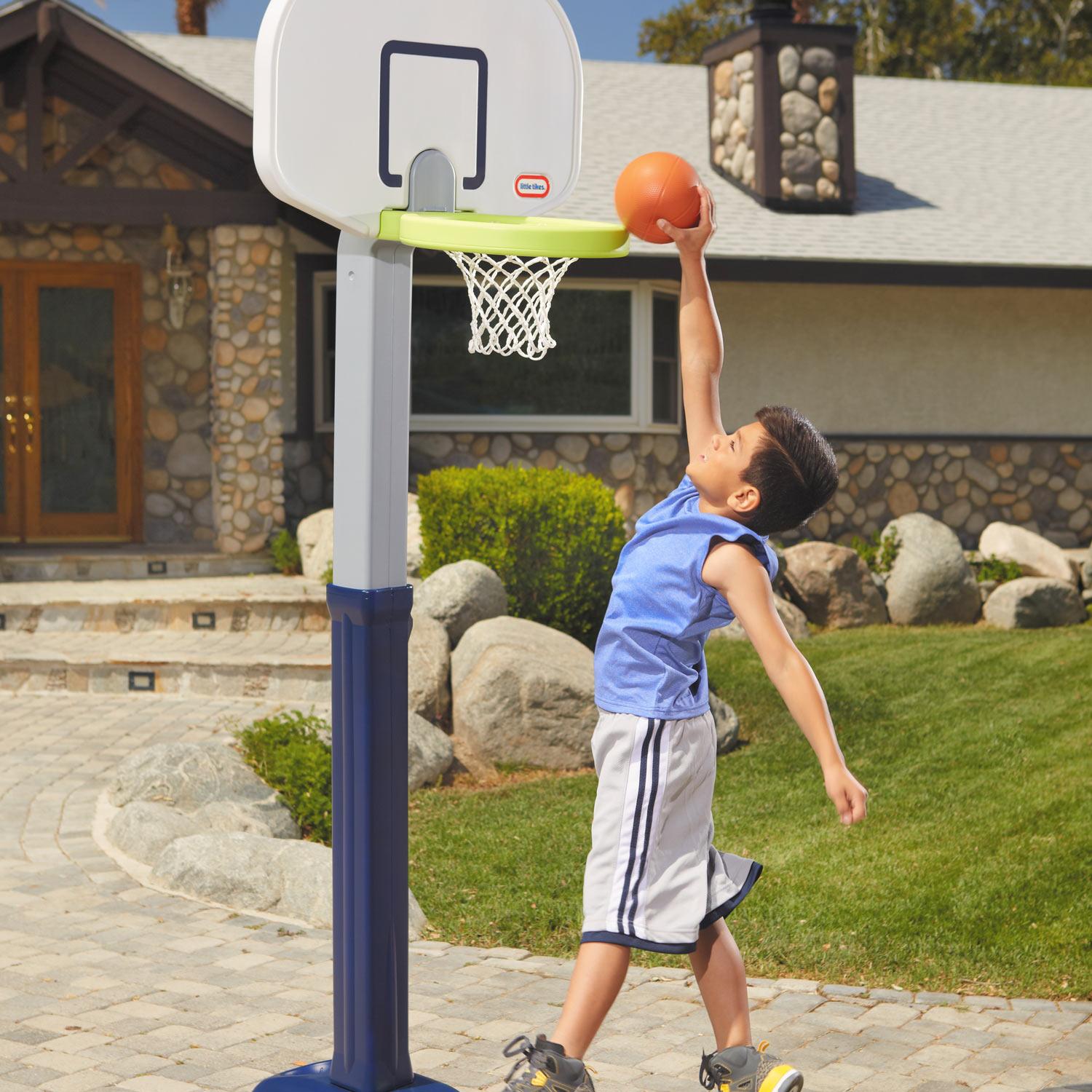 Little Tikes Adjust 'n Jam Pro? Basketball Set - Image 3