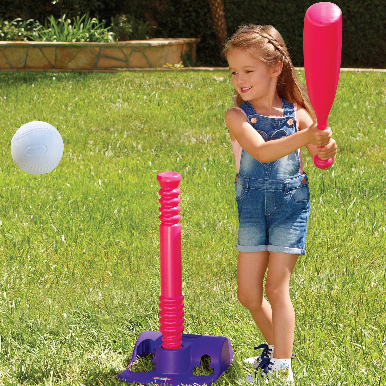 Little Tikes TotSports? T-Ball Set - Purple and Pink - Image 3