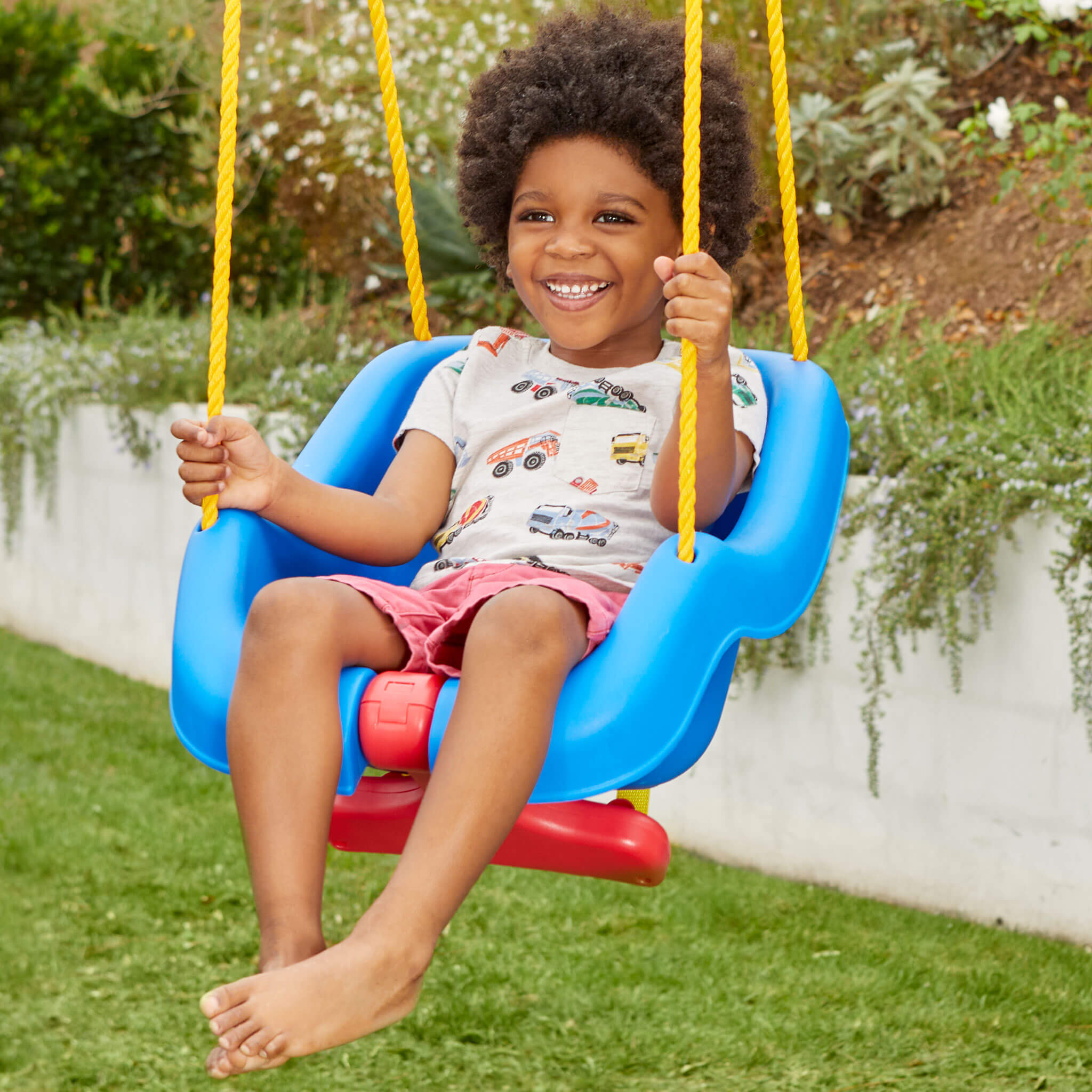 Little Tikes 2-in-1 Snug 'n Secure? Swing - Blue - Image 4