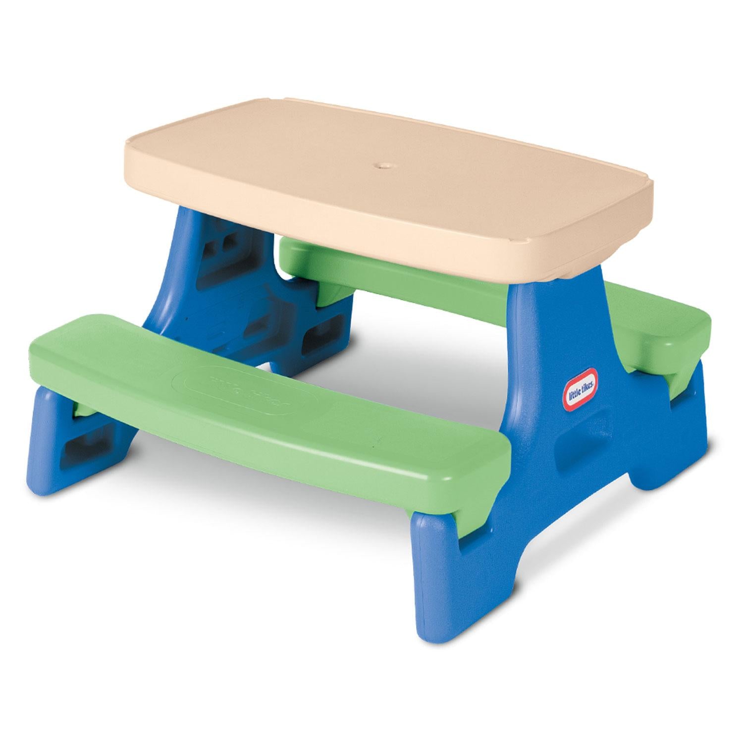 Little Tikes Easy Store? Jr. Play Table - Blue/Green - Image 2