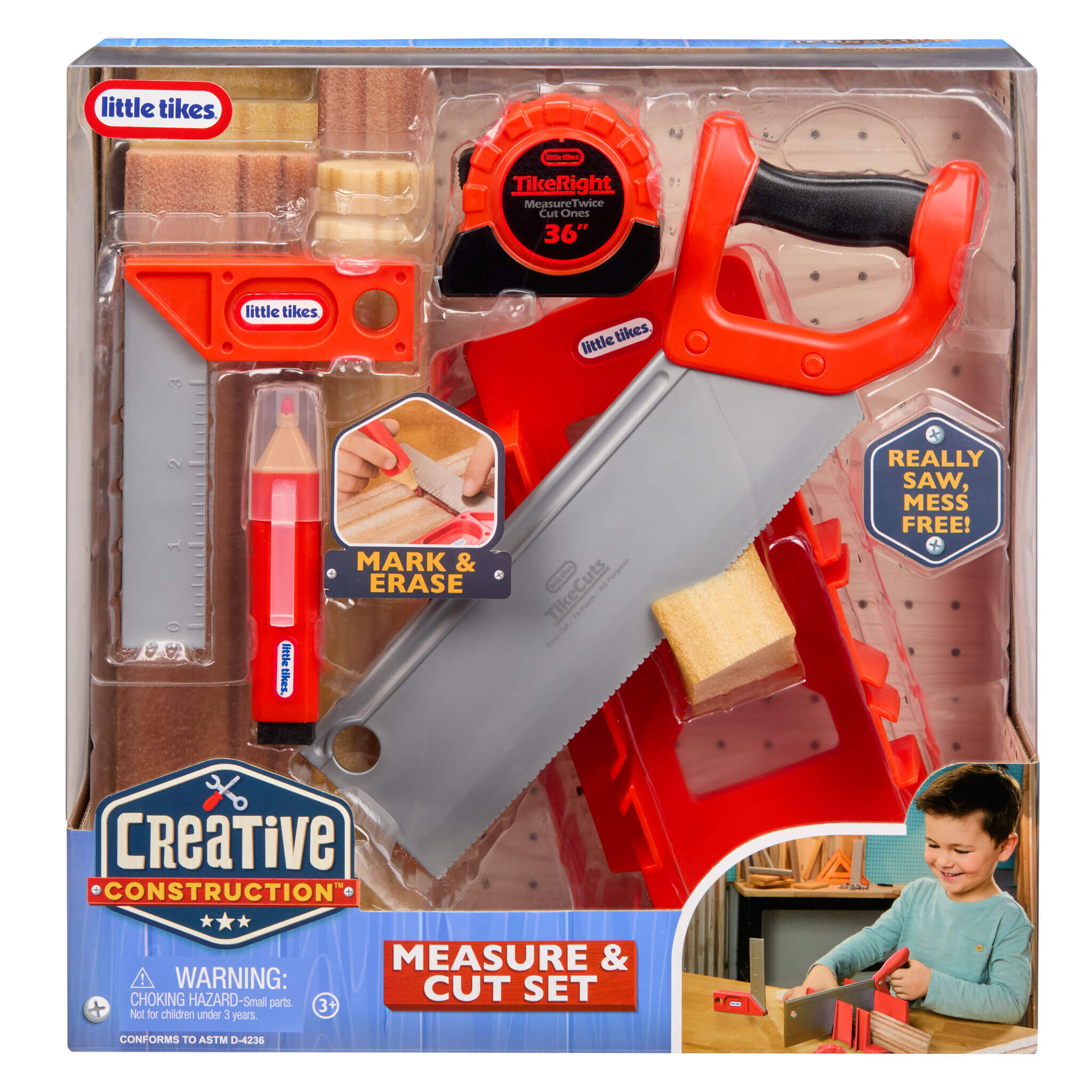 Little Tikes Creative Construction? Measure and Cut Set - Image 6