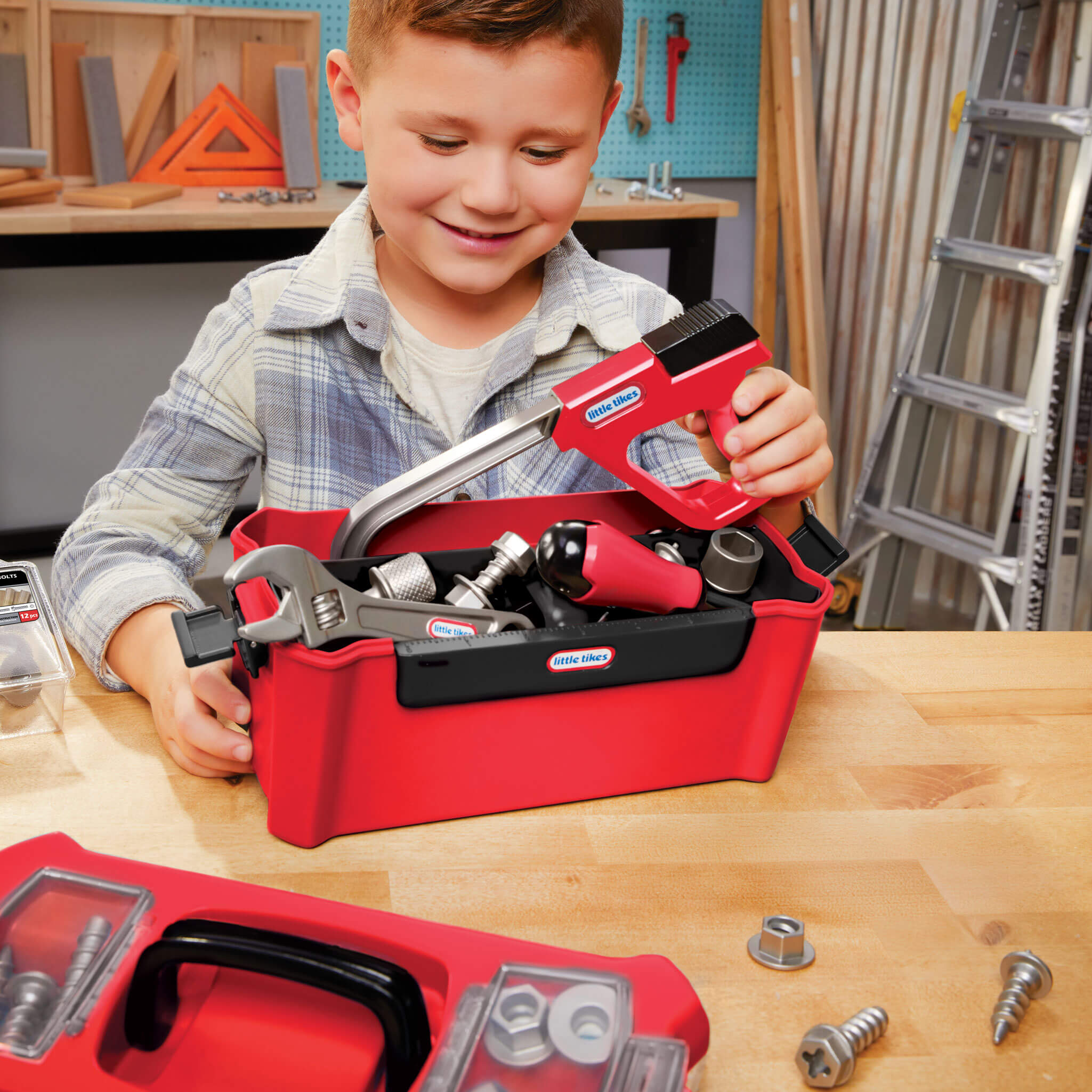 Little Tikes Creative Construction? Tool Box Set - Image 2