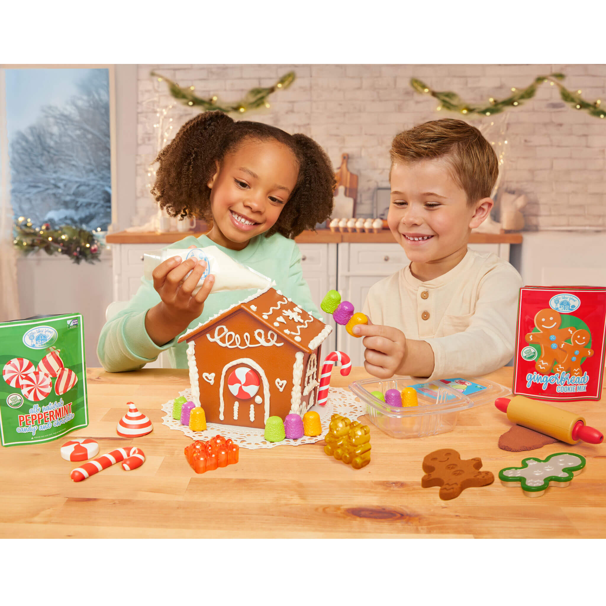 Little Tikes Creative Chefs? Gingerbread House Kit - Image 2