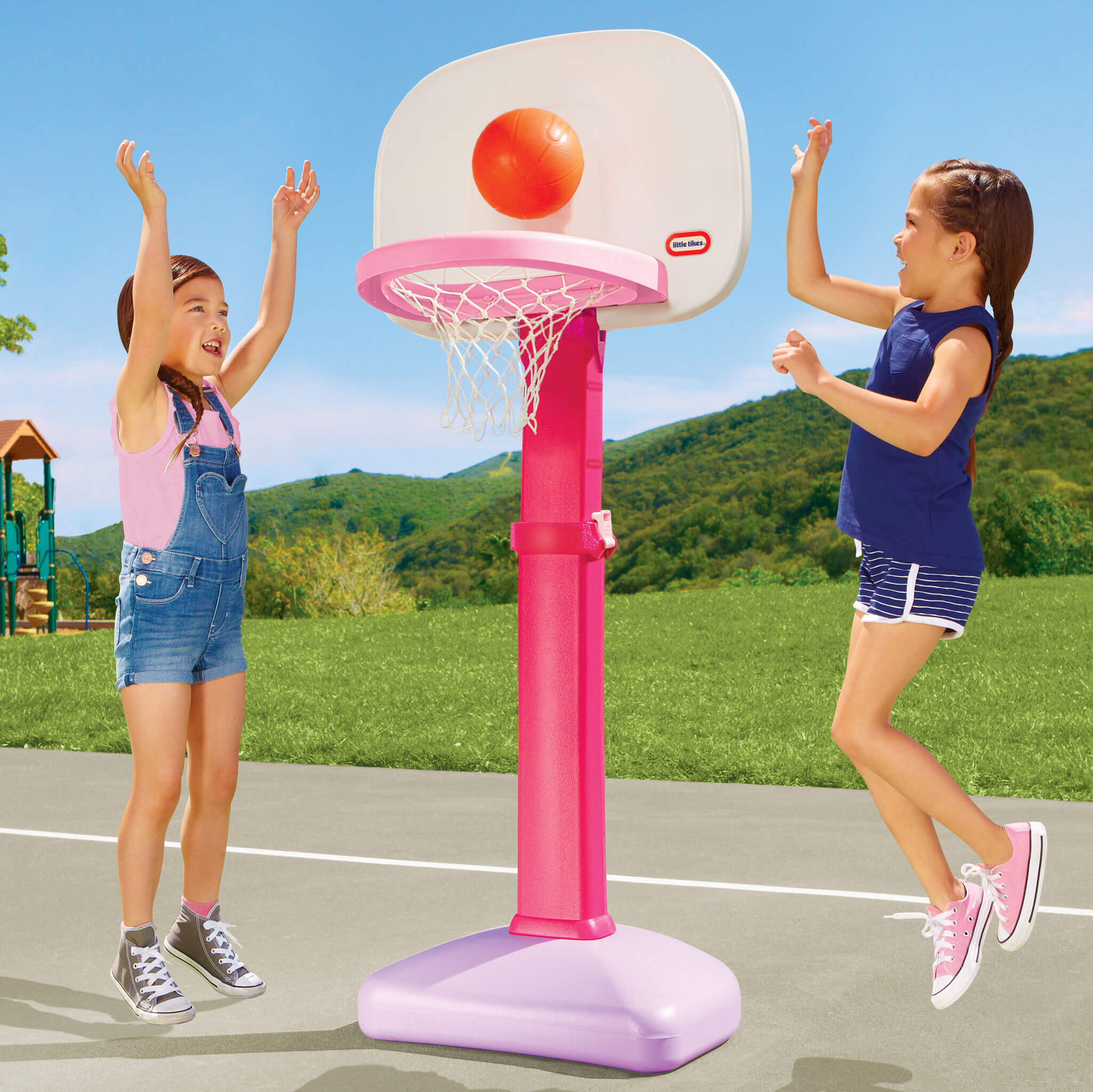 Little Tikes TotSports? Easy Score? Basketball Set - Pink - Image 2