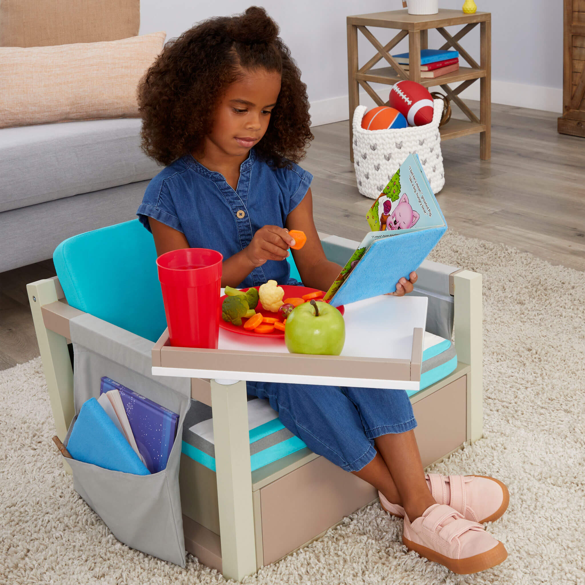 Little Tikes 2-in-1 Fun & Study Swivel Desk - Image 4