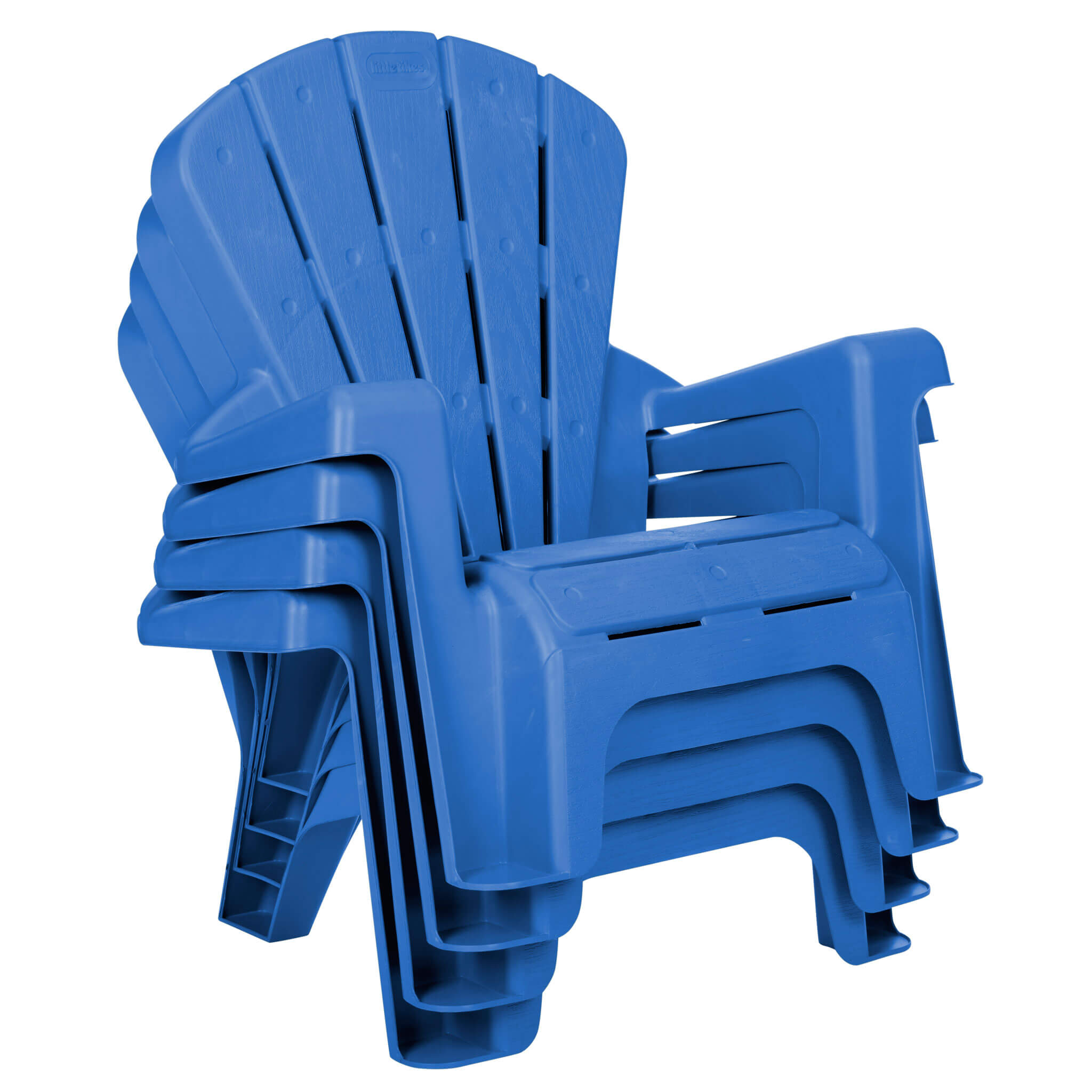 Little Tikes Garden Chair - Blue 4 Pack - Image 5