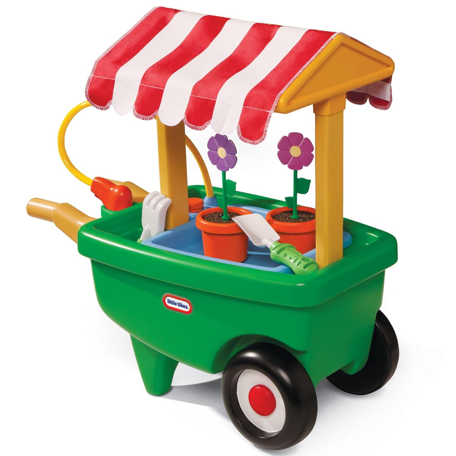 Little Tikes 2-in-1 Garden Cart & Wheelbarrow - Image 2
