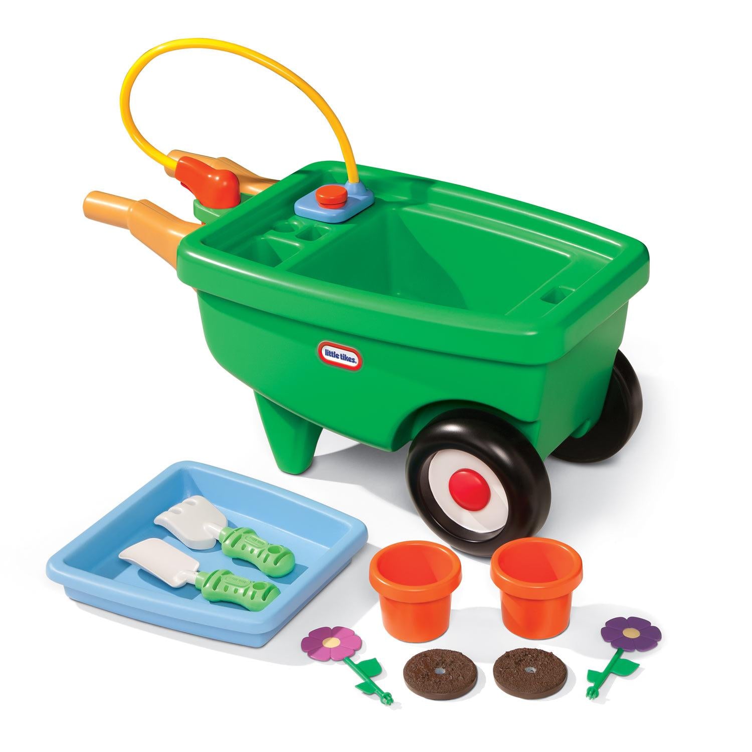 Little Tikes 2-in-1 Garden Cart & Wheelbarrow - Image 5