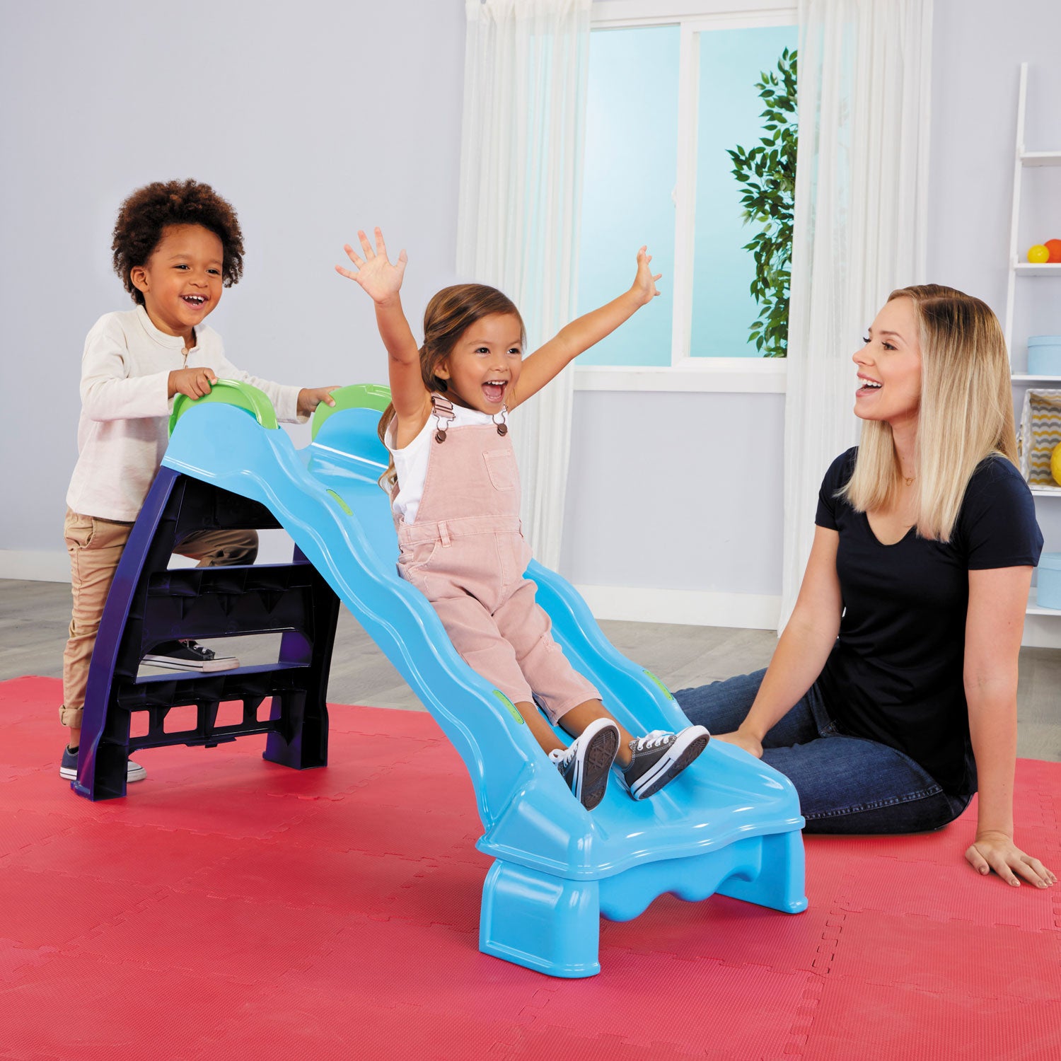 Little Tikes 2-in-1 Indoor-Outdoor Slide - Image 3